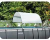 abri de piscine 375 x 300 cm polyester blanc/gris Voir les images du produit 15