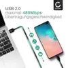 CELLONIC 1x > USB A Datenkabel kompatibel mit Motorola Produktbild-Vorschau 6