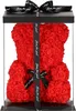 Teddybär aus Rosen Rosenbär in Geschenkbox mit Schleife Produktbild-Vorschau 2