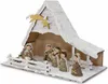 Weihnachtskrippe, Holzbausatz ohne Krippenfiguren Produktbild-Vorschau 3