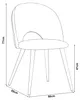 Lot de 2 chaises de salle à manger « Karijoki » : chaises Voir les images du produit 5