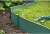 A green garden border is installed in the ground next to a lawn. Produktbild-Vorschau