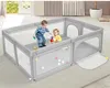 Baby Laufgitter faltbar 180x120cm Laufstall Absperrgitter Produktbild-Vorschau 1