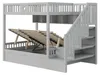 Poschodová posteľ 140 x 200 cm s hydraulicky otváranou Náhľad obrázku produktu 11