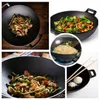 Poêle wok en fonte Krisberg avec couvercle – 31 cm – 4,2 L Voir les images du produit 10