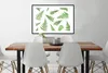 MuchoWow® Gerahmtes Poster Tropisch - Farn - Grün 90x60 cm Produktbild-Vorschau 3