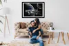 Bild - Bilderrahmen - 100 cm x 70 cm - MDF - Rahmen - Foto Produktbild-Vorschau 3