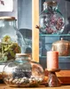 Mica Decorations Olly Vase - H25 x Ø21 cm - Recyceltes Glas Produktbild-Vorschau 7