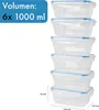 classbach Frischhaltedosen mit Deckel | 6er Set | 100% Produktbild-Vorschau 11