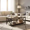 tectake® Couchtisch Pittsburgh 100 x 55 x 45,5 cm Produktbild-Vorschau 9