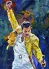 NORIMPEX Diamantov Petit poêle Freddie Mercury 30 x 40 cm Voir les images du produit 1