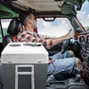 JOIEYOU Kühlbox Auto 12V 230V Elektrisch 48L Kühlbox Mini Produktbild-Vorschau 3