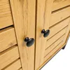 Szafka loft z półką komoda żaluzjowa dąb sękowany 70x30x80 Podgląd zdjęcia produktu 9