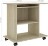 Scrivania Sonoma rovere 80x50x75 cm materiale a base di Anteprima dell’immagine prodotto 7