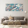 Bilder auf glas - Vogel Baum modern - 120x50cm - Glasbilder Produktbild-Vorschau 7