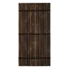 A panel of dark brown bamboo poles tied together with black string. Náhľad obrázku produktu