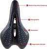 Mucola Sella per bicicletta MTB Nero/Blu Sella per Anteprima dell’immagine prodotto 5