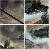 Bilder auf glas - Krieg Panzer Airplain Schlacht - 70x50cm Produktbild-Vorschau 8