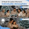 100M 800LEDs 8 režimů pohádkové světla napájení, časovač, Náhled obrázku produktu 9
