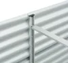 vidaXL Záhradný zvýšený záhon 320x80x81 cm Pozinkovaná oceľ Náhľad obrázku produktu 6