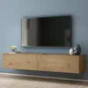 Mai & Mai Fernsehschrank Verdeckter Griff mit Soft-Close Produktbild-Vorschau 2