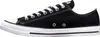A single black Converse All Star OX Uni Sneaker is shown from the side against a white background. Voir les images du produit