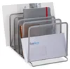 Dokumentenhalter Metall 5 Fächer 19x20,5x37,5cm Relaxdays Produktbild-Vorschau 3