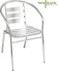 Aluminium Bistrostuhl Stapelstuhl Gartenstuhl Modern stabil Produktbild-Vorschau 4