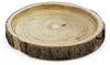 A round wooden tray made from a tree slice, shown from a slightly elevated angle against a white background. Náhľad obrázku produktu