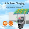 TECHNAXX Dual Kamera Outdoor TX-329, 4G, mit Solarmodul Produktbild-Vorschau 2