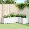 Weiß Pflanzkübel Weiß 160x120x53 cm PP Beete Beete Produktbild-Vorschau 1