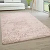Hochflor Teppich Wohnzimmer Fellteppich Kunstfell Shaggy Produktbild-Vorschau 1