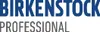 The image shows the brand name "BIRKENSTOCK" in large blue letters above the word "PROFESSIONAL" in gray letters. Podgląd zdjęcia produktu
