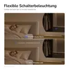 EMKE Badspiegel mit Beleuchtung, Antibeschlag 3 Lichtfarben Produktbild-Vorschau 6