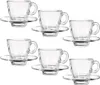 Teeglas-Set 12-teilig (Pasabahce-Aqua) – 6 Tassen mit Produktbild-Vorschau 1