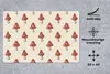 MuchoWow® Schreibtischunterlage Muster - Herbst - Pilz - Produktbild-Vorschau 2