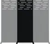 Set mit 2 Dekorplatten ARLBERG Schwarz H.160cm mit Mustern Produktbild-Vorschau 9