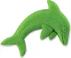 A green dolphin-shaped toy made of kinetic sand. Voir les images du produit