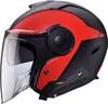 Caberg Soho jet kask Milano czarny mat / czerwony L Podgląd zdjęcia produktu 2