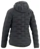 Dolo Jacket Daunenjacke von Edelrid in Schwarz; mit Kapuze und gestepptem Design; Rückansicht. Produktbild-Vorschau