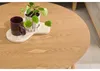 Miliboo - Beistelltisch rund aus hellem Holz D80 cm MALVA Produktbild-Vorschau 2