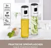 GOURMETmaxx Set di 2 bottiglie spray Per aceto, olio, Anteprima dell’immagine prodotto 2
