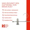 MAWA Kleiderbügel mit Clips, 10er-Set, rutschfest, 40 cm, Produktbild-Vorschau 3