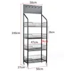 Ladenregale Einzelhandel - 140x50x27 cm Supermarktregale - Produktbild-Vorschau 2