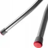 Close-up of the ends of two metal tubes with red and gray caps. Produktbild-Vorschau
