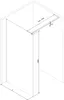 Mexen Kioto ścianka prysznicowa Walk-in 140 x 200 cm, Podgląd zdjęcia produktu 7