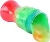 Schleimmasse Plastikgel Neon Regenbogen Anti-Stress Schleim Produktbild-Vorschau 3
