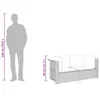 VidaXL 365915, Tmavo šedá, 110 kg, 635 mm, 635 mm, 620 mm Náhľad obrázku produktu 8