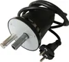 A close-up studio shot of a grill motor with a power cord and plug. Náhled obrázku produktu