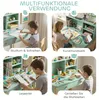 AIYAPLAY Scrivania per bambini e ragazzi con cassetti, Anteprima dell’immagine prodotto 8